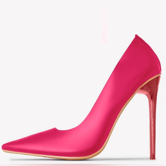 Barbie Pink Stiletto High Heel Pumps - Picture 1 of 4